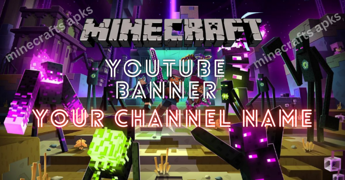 Minecraft YouTube banner